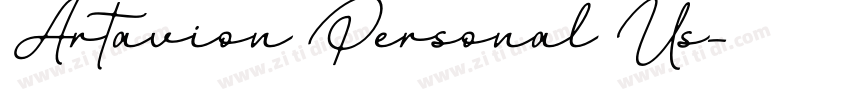 Artavion Personal Us字体转换